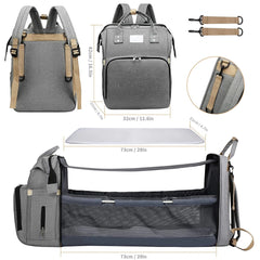 Expandable Diaper Bag for Moms (Available with Changing Pad)