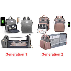 Expandable Diaper Bag for Moms (Available with Changing Pad)