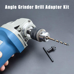 Adapter drill set for angle grinder