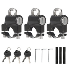 Anti-theft Helmet Lock, two pieces for 129 €, three pieces for 139 €, six pieces for 179 €. Price includes postage fee.