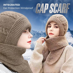 Woman's Hat and Scarf Set