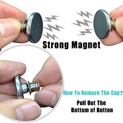 Magnetic Curtain Tieback Button.