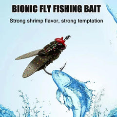 Fishing Lure with Bionic Fly!