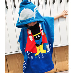 Hooded towels for children