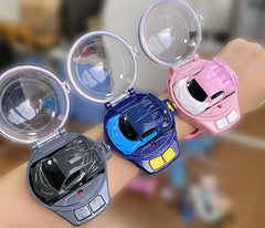 Waist watch remote-controlled nano car